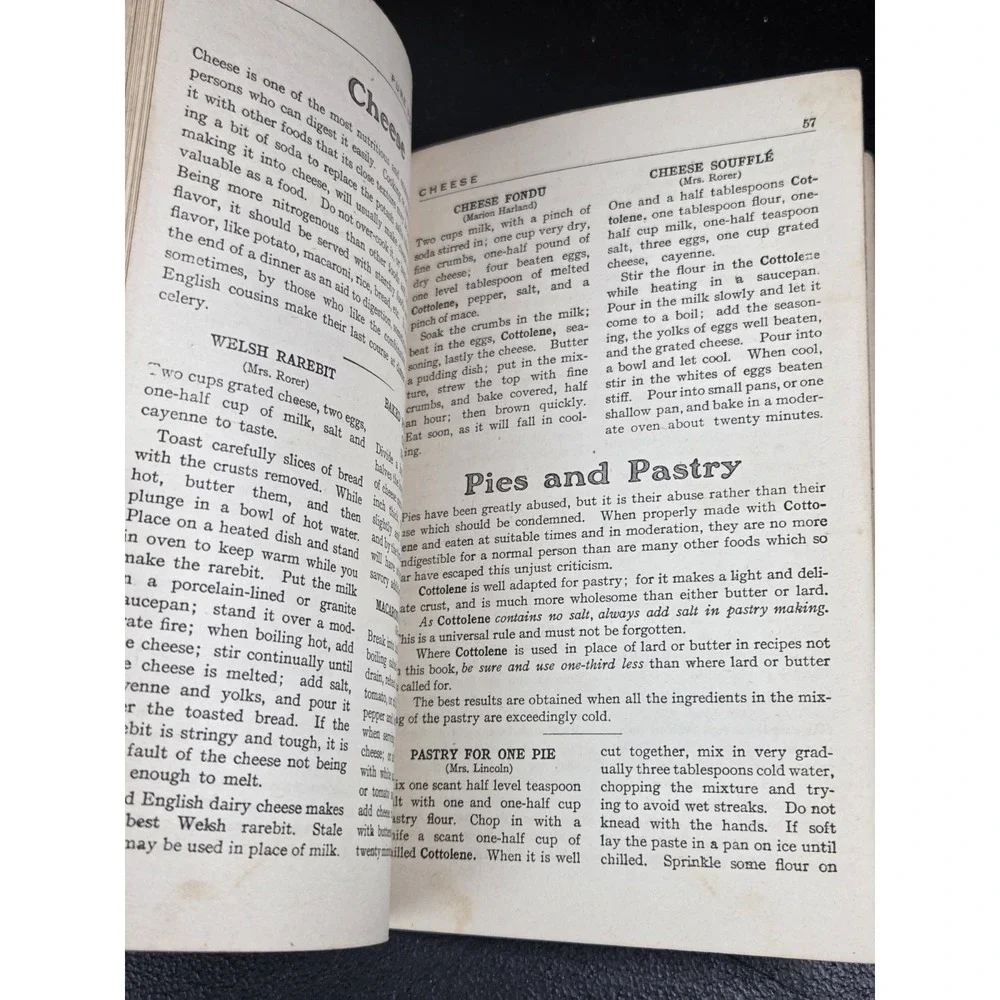 Home Helps A Pure Food Cook Book by NK Fairbank Company - Antique 1910 Paperback